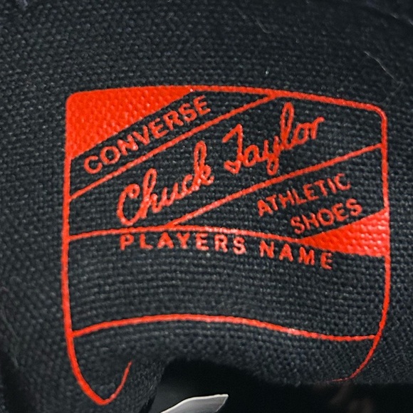 Converse John Varvatoes black leather high-top sneakers men’s 9 women’s 11 - Picture 8 of 8